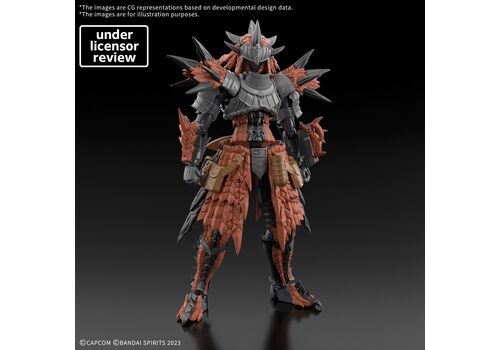 Model do składania Monster Hunter Wilds 30MF - Rathalos Equipment (Rathalos Series)- Zdjęcie 2