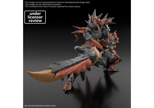 Model do składania Monster Hunter Wilds 30MF - Rathalos Equipment (Rathalos Series)- Zdjęcie 3