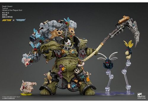 Figurka Warhammer 40k 1/18 - Death Guard Typhus Herald of the Plague God- Zdjęcie 15