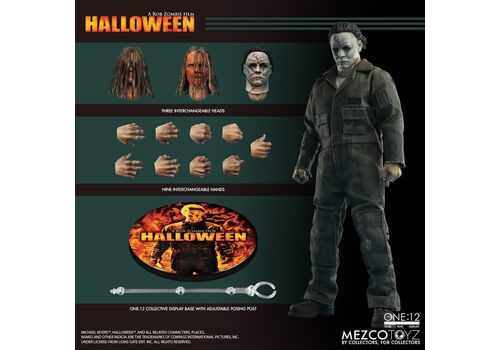 Figurka Halloween (2007) The One:12 Collective 1/12 - Michael Myers- Zdjęcie 2