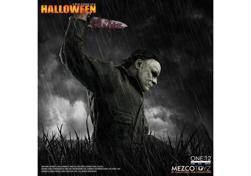 Figurka Halloween (2007) The One:12 Collective 1/12 - Michael Myers- Zdjęcie 4