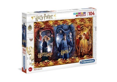Puzzle Harry Potter - Harry, Ron i Hermiona (104 elementy)