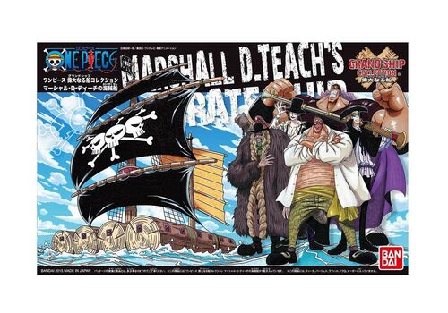 Model statku do złożenia One Piece: Grand Ship Collection - Marshall D. Teach's Ship