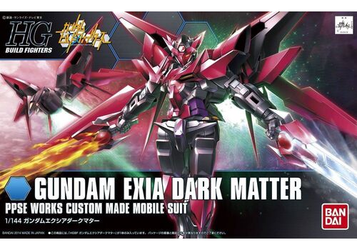 Model figurki GUNDAM HGBF 1/144 Gundam Exia Dark Matter- Zdjęcie 6