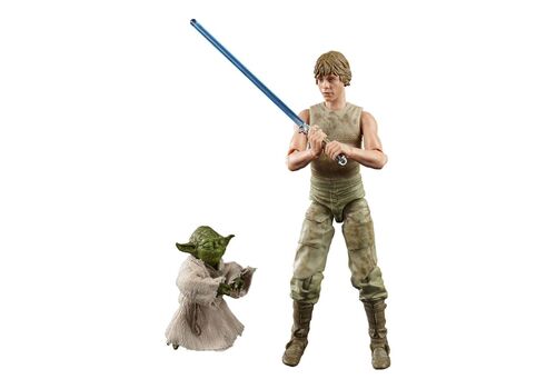 Zestaw figurek Star Wars Black Series Epizod V - 2020 Luke Skywalker and Yoda (Jedi Training)