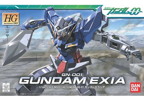 Model figurki GUNDAM HG 1/144 GN-001 Gundam Exia- Zdjęcie 3