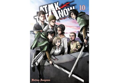 Manga Atak Tytanów Tom 10