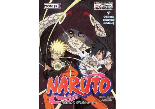 Manga Naruto Tom 52 (Oblicza drużyny siódmej)