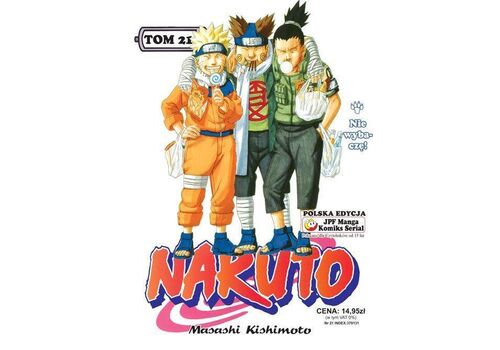 Manga Naruto Tom 21 (Nie wybaczę)