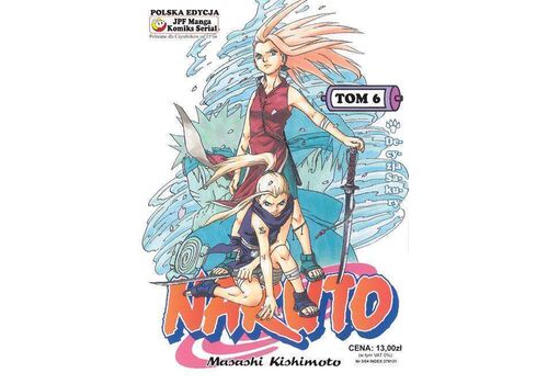 Manga Naruto Tom 6 (Decyzja Sakury)