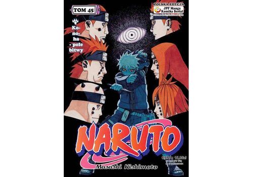 Manga Naruto Tom 45 (Konoha - pole bitwy)