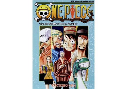 Manga One Piece Tom 34 (Wodna stolica Water 7)