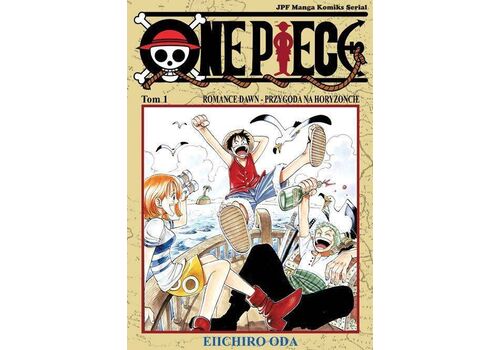 Manga One Piece Tom 1 (Romance Dawn - Przygoda na Horyzoncie)