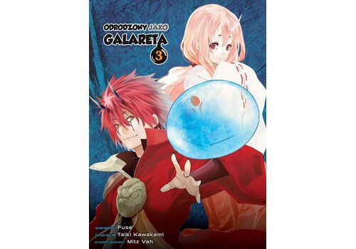 Manga Odrodzony jako Galareta Tom 3
