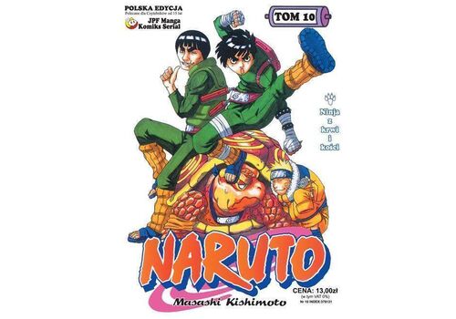 Manga Naruto Tom 10 (Ninja z krwi i kości)