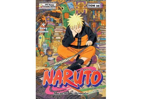 Manga Naruto Tom 35 (Nowy tandem)