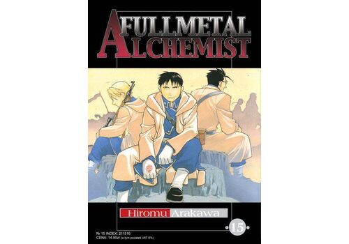 Manga Fullmetal Alchemist Tom 15