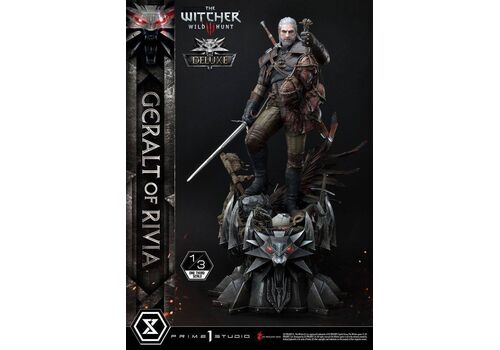 Figurka Witcher 3 Wild Hunt 1/3 Geralt of Rivia Deluxe Version 88 cm
