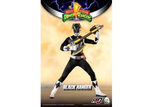Figurka Mighty Morphin Power Rangers FigZero 1/6 Black Ranger