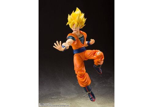 Figurka Dragon Ball Z S.H. Figuarts - Super Saiyan Full Power Son Goku- Zdjęcie 6