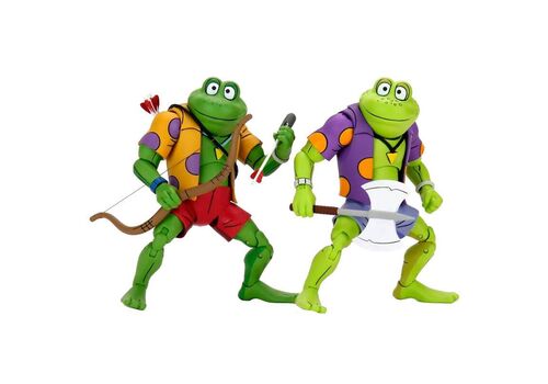 Zestaw 2 figurek Teenage Mutant Ninja Turtles - Genghis i Rasputin Frog