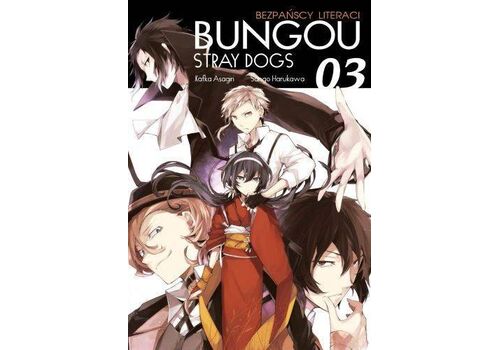 Manga Bungou Stray Dogs / Bezpańscy literaci Tom 3