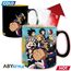 Duży kubek zmieniający kolor My Hero Academia - Group (460 ml)