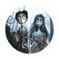 Podkładka materiałowa pod mysz Corpse Bride - Emily & Victor