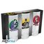 Szklanki DC Comics - Batman, Harley Quinn, Joker (zestaw)