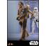Figurka Star Wars: Imperium Kontratakuje Movie Masterpiece 1/6 - Chewbacca z C-3PO- Zdjęcie 13