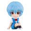Mini figurka Rebuild of Evangelion Nendoroid Plus Rubber Mascot - Rei Ayanami