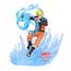 Figurka Naruto Shippuden Combination Battle - Naruto Uzumaki (vs Sasuke)