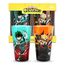 Zestaw 2 dużych szklanek My Hero Academia - Izuku i Bakugo (473 ml)