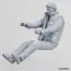 Model do sklejenia Powrót do przyszłości 1/24 - Time Machine (z figurką Marty'ego McFly)- Zdjęcie 12