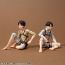 Zestaw 2 figurek Attack on Titan G.E.M. Series Palm Size - Eren Yeager & Squad Captain Levi