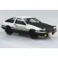 Model do sklejenia Initial D 1/24 - Takumi Fujiwara 86 Trueno Comics Vol.37 Ver.