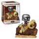 Figurka Star Wars The Mandalorian POP! - Mandalorian on Bantha with Child in Bag