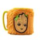 Duży kubek w futerku Marvel - Groot (458 ml)