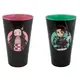 Zestaw 2 dużych szklanek Demon Slayer Kimetsu no Yaiba - Tanjiro i Nezuko (473 ml)