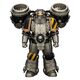 Figurka Warhammer Herezja Horusa 1/18 - Iron Warriors Mkll Assault Sergeant