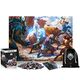 Puzzle z plakatem Premium Wiedźmin - Geralt & Triss (1000 elementów)
