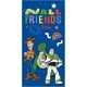Ręcznik plażowy z bawełny Toy Story - We are all friends here (70 x 140 cm)
